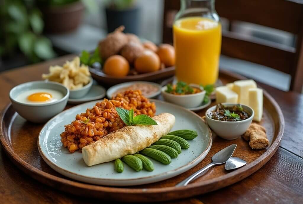 petit déjeuner balinais